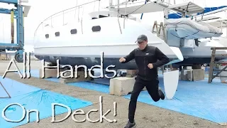 All hands on DECK! Responding to an emergency In the yard – Onboard Lifestyle ep.70