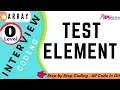 5 Write a Java program to test if an array contains a specific value