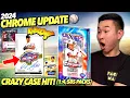 THE BIGGEST BASEBALL CARDS ARE HERE BIG CASE HIT 2024 Topps Chrome Update Hobby Box Review x2
