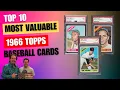 Top 10 Most Valuable 1966 Topps Baseball Cards