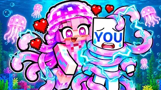 JELLYFISH GIRL Kidnapped YOU in Minecraft!