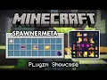 Buy Upgrade Recharge Spawners In Minecraft Using SpawnerMeta Showcase