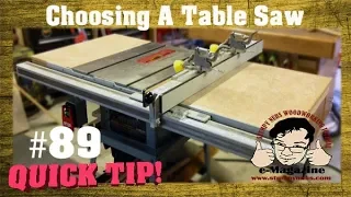 Do you have the wrong table saw A no-BS buyer s guide