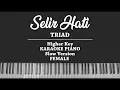 Download Lagu Selir Hati (FEMALE KARAOKE PIANO COVER) TRIAD (Slow Version)
