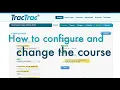 TracTrac Event Manager - How to configure and change courses