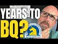 HOW LONG DOES IT TAKE TO QUALIFY FOR THE BOSTON MARATHON
