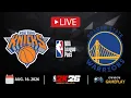 NBA LIVE Golden State Warriors vs New York Knicks Aug 16 2026 NBA 2K26 SIMULATION