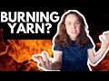 Download Lagu Wool yarn? Synthetic yarn? Let's do the BURN TEST. 🔥
