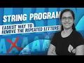 String Programs Removal of Repeated Letters Anjali Ma am