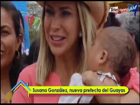 Susana González, nueva prefecta del Guayas