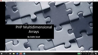 PHP Multidimensional Arrays