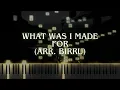 Download Lagu What Was I Made For? - Billie Eilish (Arr. Birru) [Synthesia Piano]