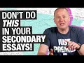 The Dos and Don ts of Med School Secondary Essays