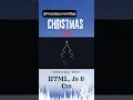 Creating a Christmas tree animation Using HTML CSS and JavaScripting