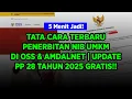 Lagu Tata Cara Terbaru Penerbitan NIB UMKM di OSS \u0026 AMDALNET | Update PP 28 Tahun 2025 GRATIS!!