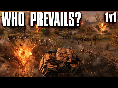 Epic British Forces vs Wehrmacht Match | Company of Heroes 3