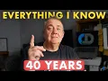 40 Years Of Software Engineering Experience In 19 Minutes