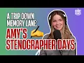 Amy used to be the show s personal stenographer