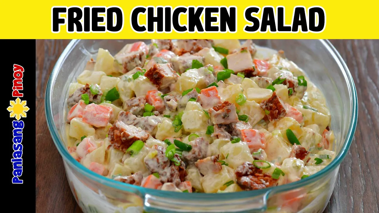 BBQ Ribs and Fried Chicken Potato Salad