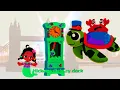 Hickory Dickory Dock The TURTLE SWIMMING AROUND THE CLOCK