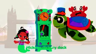 Hickory Dickory Dock The TURTLE SWIMMING AROUND THE CLOCK