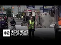 Fuel truck overturns causes traffic nightmare near Queens-Nassau County border