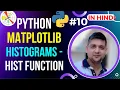 MatPlotLib Histograms - hist Python MatPlotLib Tutorial in Hindi