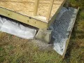 How to build a shed - building the foundation