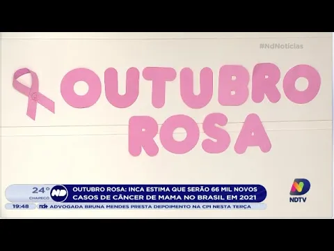 Outubro Rosa: INCA estima que serão 66 mil novos casos de câncer de mama no país em 2021