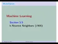 MathTalent Machine Learning Section 5 5 k-Nearest Neighbors - kNN