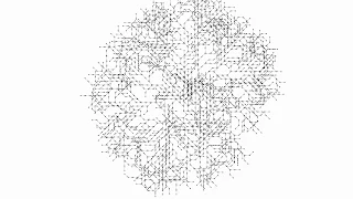 RhinoPython Branch growth visualization with random pattern