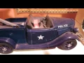 Jim Beam Bourbon Decanters Police and U S M C