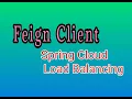 FeignClient Spring Feign Spring Cloud Load Balancer Microeervice Java Spring Boot