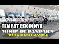 SUASANA DI DALAM BANDARA MEDAN WAOO MEGAHNYA DAN SATU SATUNYA BANDARA YG PAKE KARPET DI INDONESIA