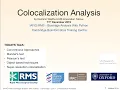 Lecture on Colocalization Analysis 2019 IAFIG Bioimage Analysis Python Course