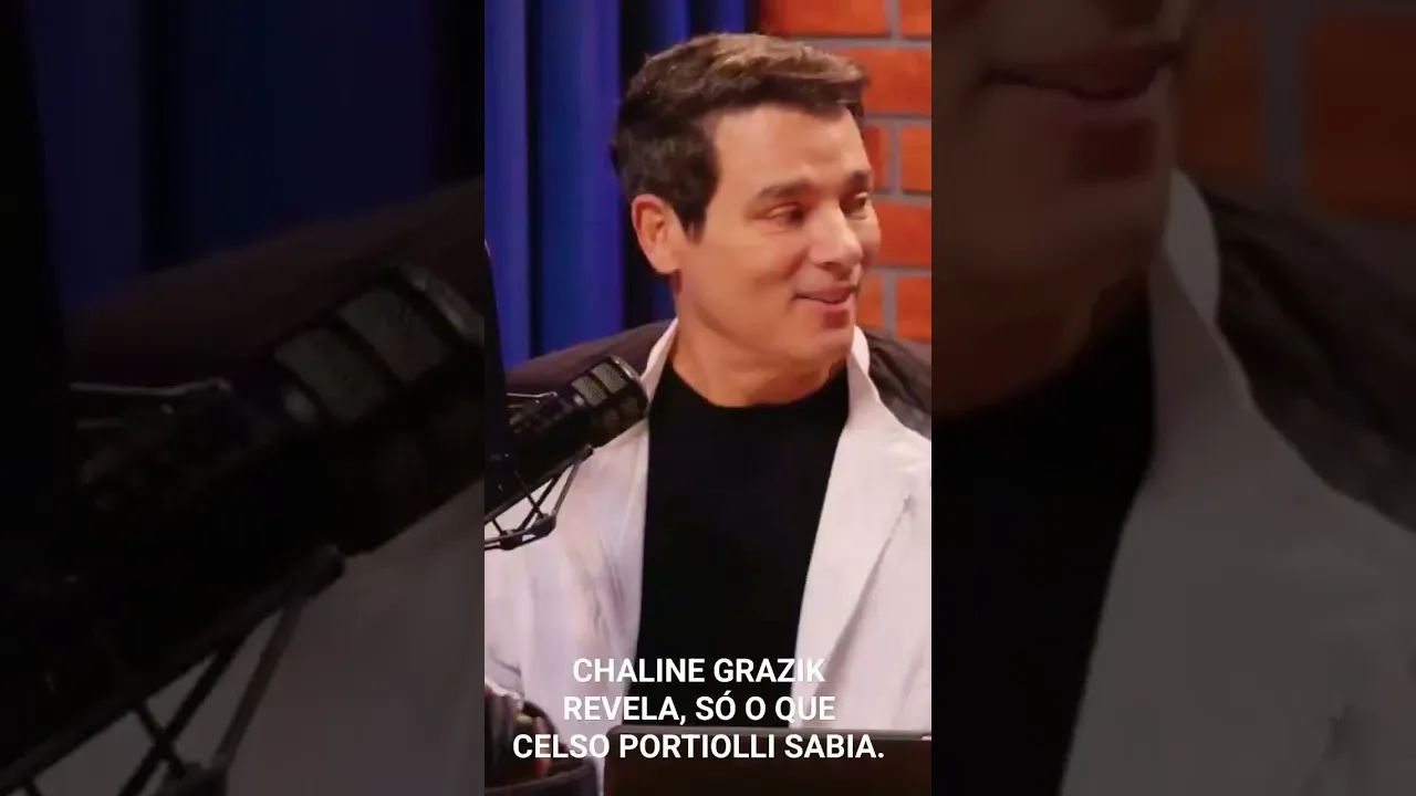 chaline Grazik revela o que somente Celso Portiolli sabia! #celsoportiolli @CanalPodC @Chalyne1
