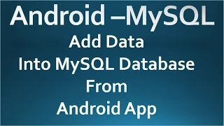 Android - MySQL