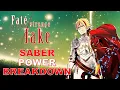 Fate Strange Fake The Other King Who Can Use Excalibur Saber Richard The Lionheart Power Breakdown