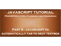 JavaScript to automatically tab to next textbox
