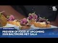 Sunday Brunch Trio of chefs food from upcoming Baltimore MET Gala