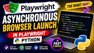 How to Launch a Browser Asynchronously in Playwright Python