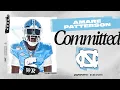 WATCH 4-star WR Amare Patterson Commits to UNC No 1 WR in SC