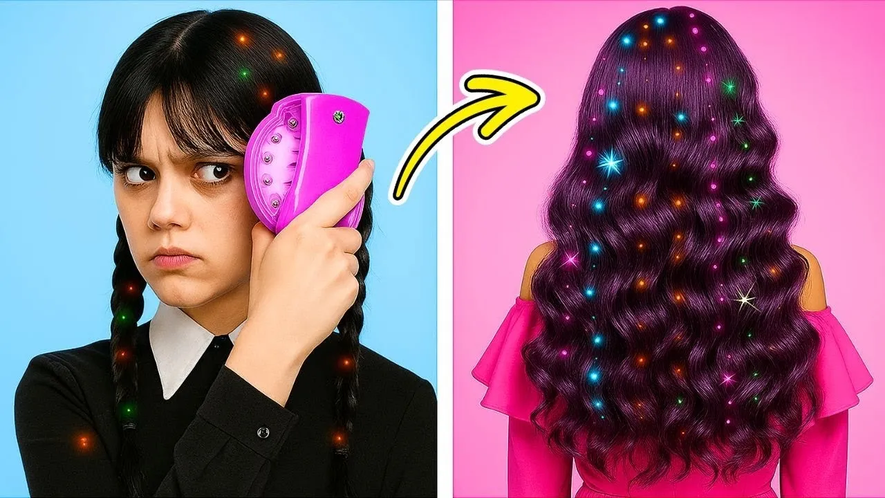 PARENTING HACKS from WEDNESDAY ADDAMS!!  Must-Have GADGETS for Smart Parents by La La Life