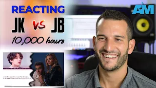 Download VOCAL COACH reacts to JUNGKOOK vs. JUSTIN BIEBER singing 10,000 Hours MP3