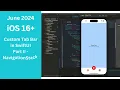 SwiftUI Custom Tab Bar - Part 2