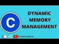 Dynamic memory management in C