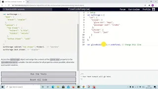 Lesson 91 - Accessing nested objects