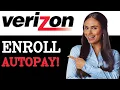 How To Set Up Autopay On Verizon 2025