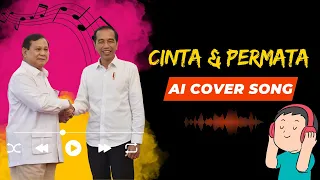 cinta dan permata duet cover pak jokowi dan pak prabowo ai cover song 