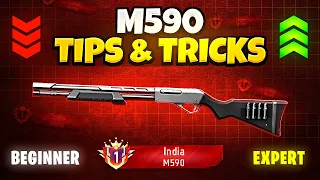 M590 Tips And Tricks - How To Become Pro With M590 - #jontygaming #tipandtricks #freefire